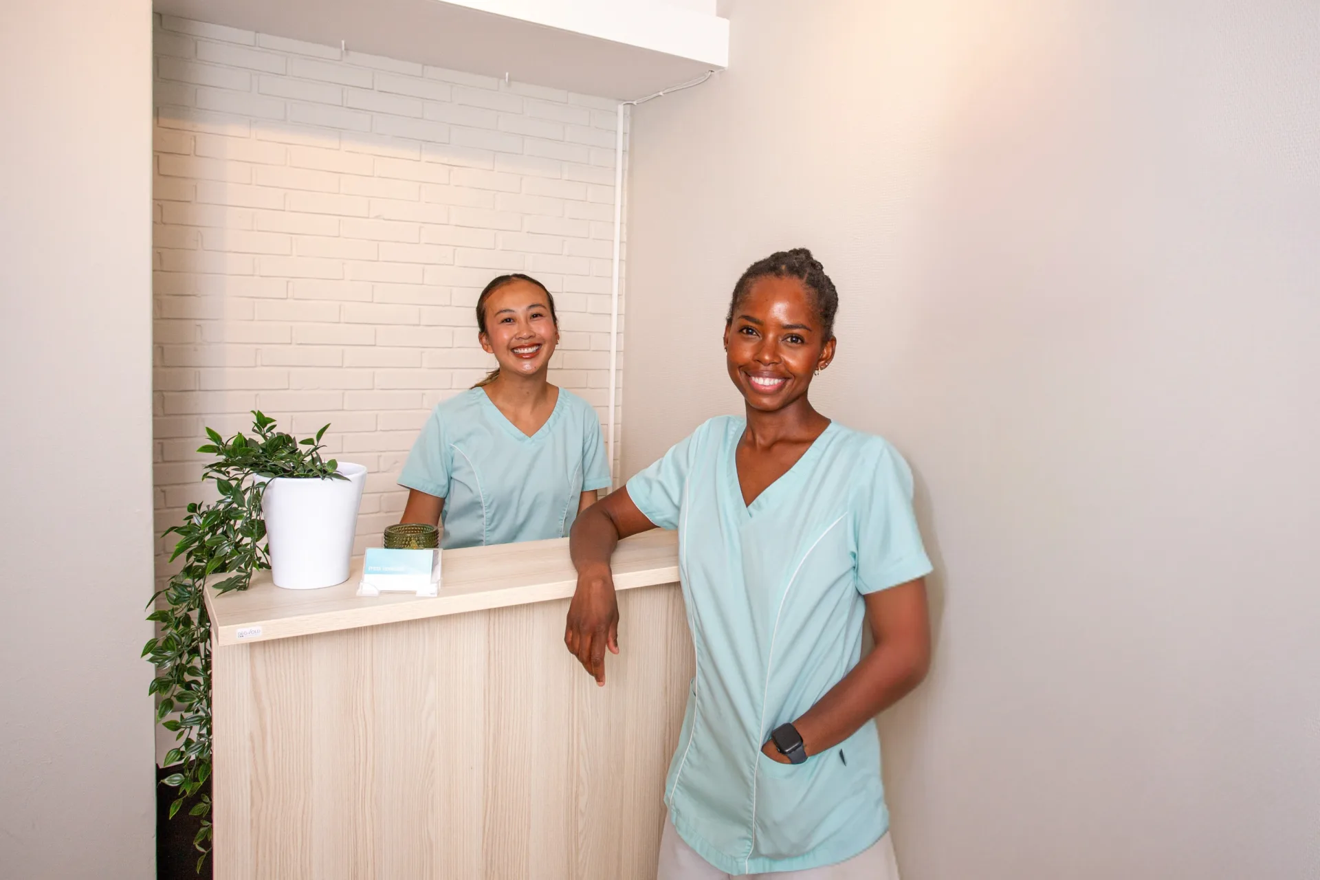 Receptionen hos Prima Tannklinikk i Fredrikstad